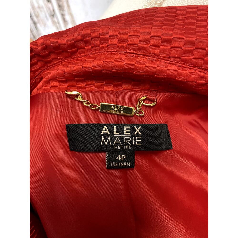 Alex Marie Red Jacket - Picture 3 of 4